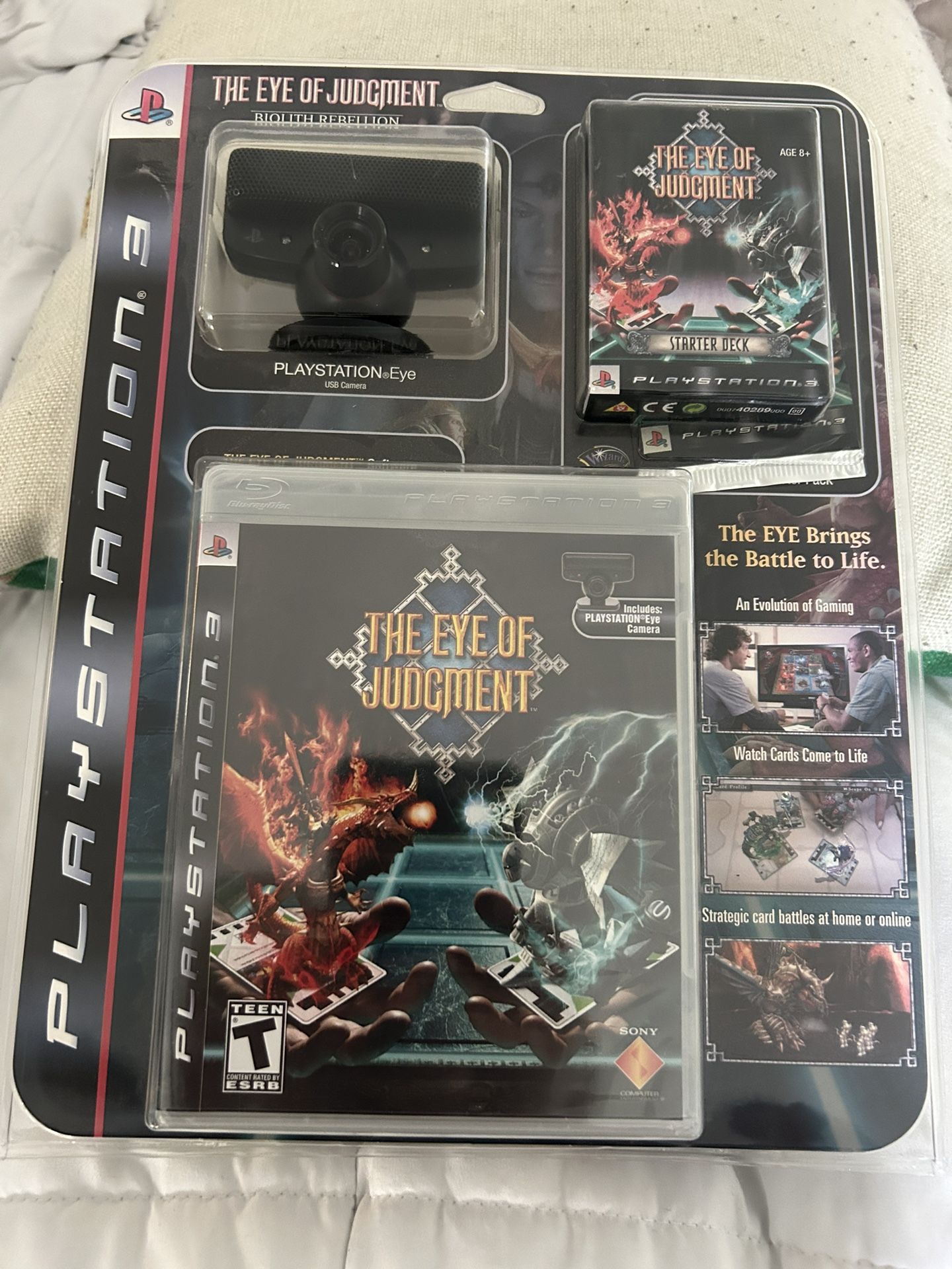 Play Station 3 The Eye Of Judgment Biolith Rebellion