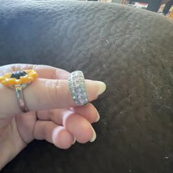 Women’s Siver Ring With Stones 