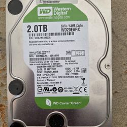 2TB HARD DRIVE 