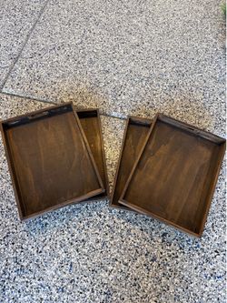 Tray with handles