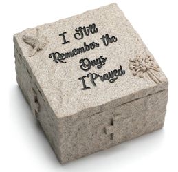 Keepsake Box Inspirational Gifts for Friends, Religious Spiritual Birthday Gifts for Her Mom Girl Female Coworker Sister Christian Home Decorative