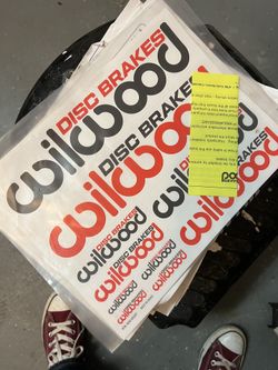 Wilwood Sticker Set 