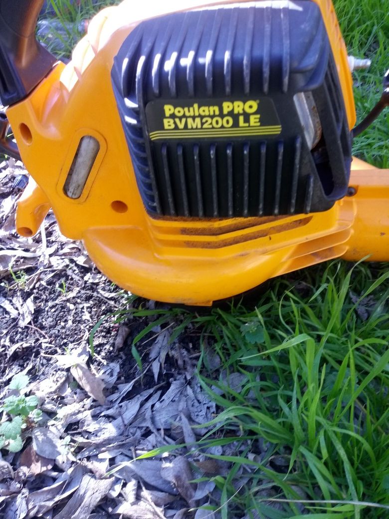 Poulan Pro.BVM200 LE Leaf Blower