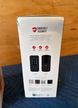 Kwikset
HALO Matte Black Touchscreen WiFi Keypad Electronic Single-Cylinder
