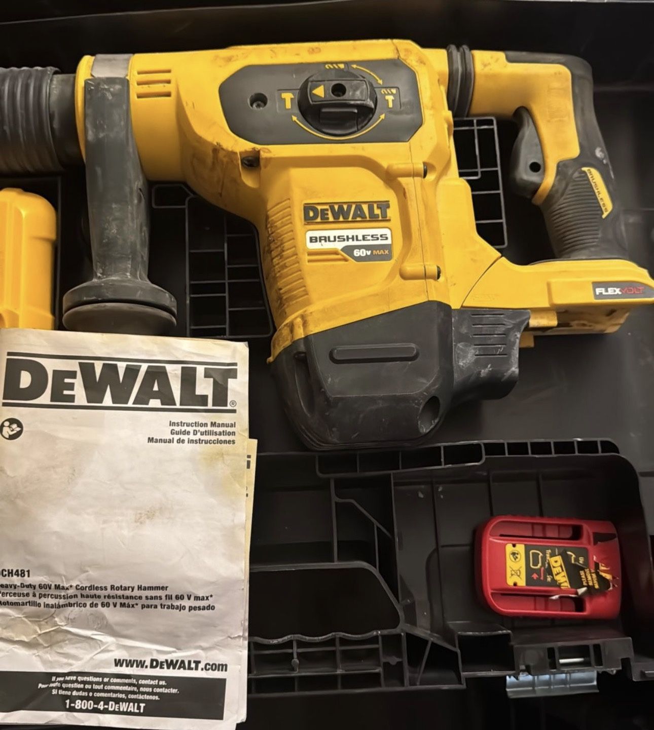 DeWalt Flexvolt Heavy Duty Demolition Hammer/Drill