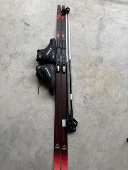 cross country skies set