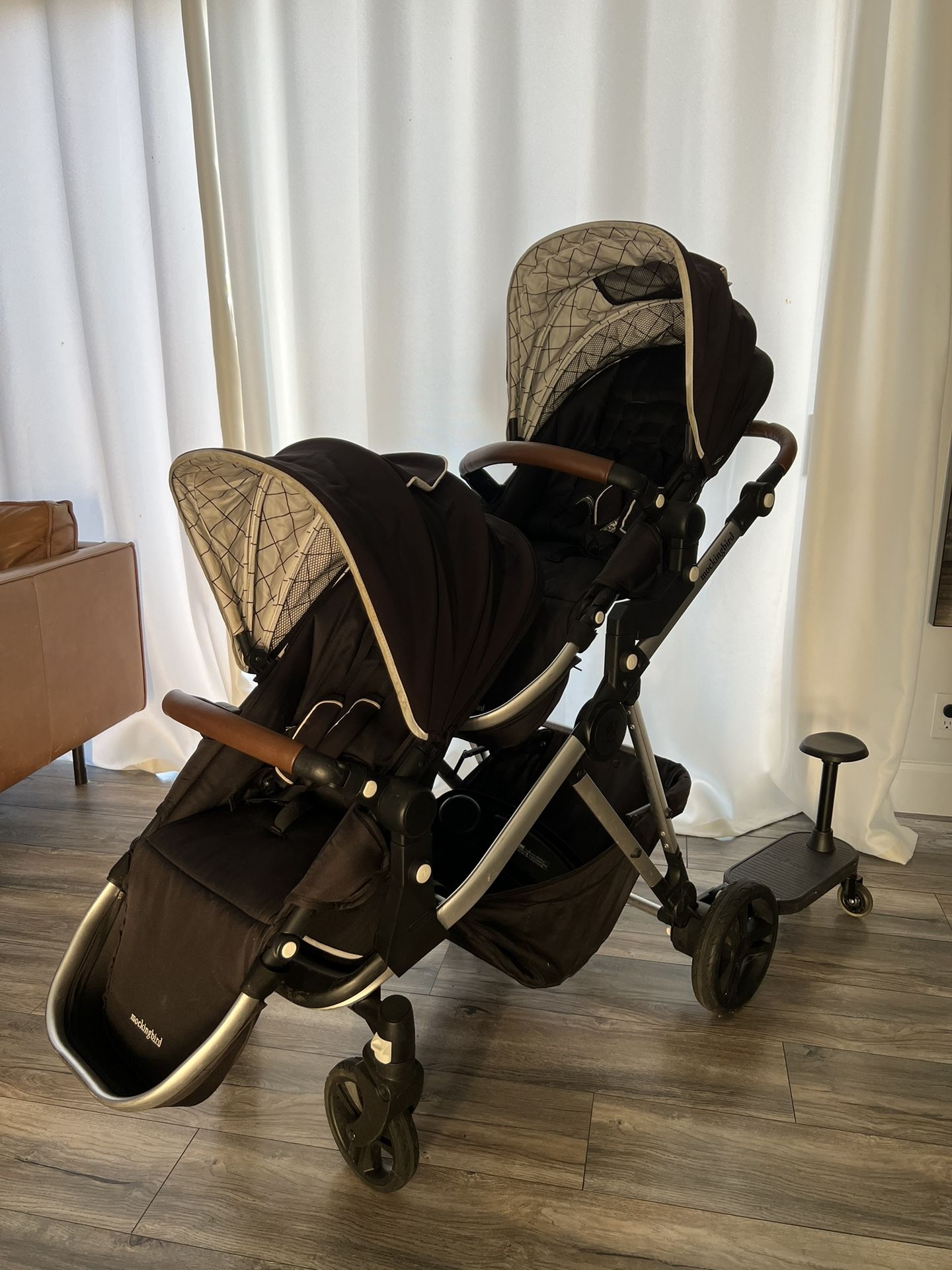Mockingbird Stroller (Double W/ Board Stroller Option)