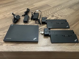 Lenovo T440 Touchscreen Laptop w/ 2 Docking Stations i7 12GB RAM 256 GB