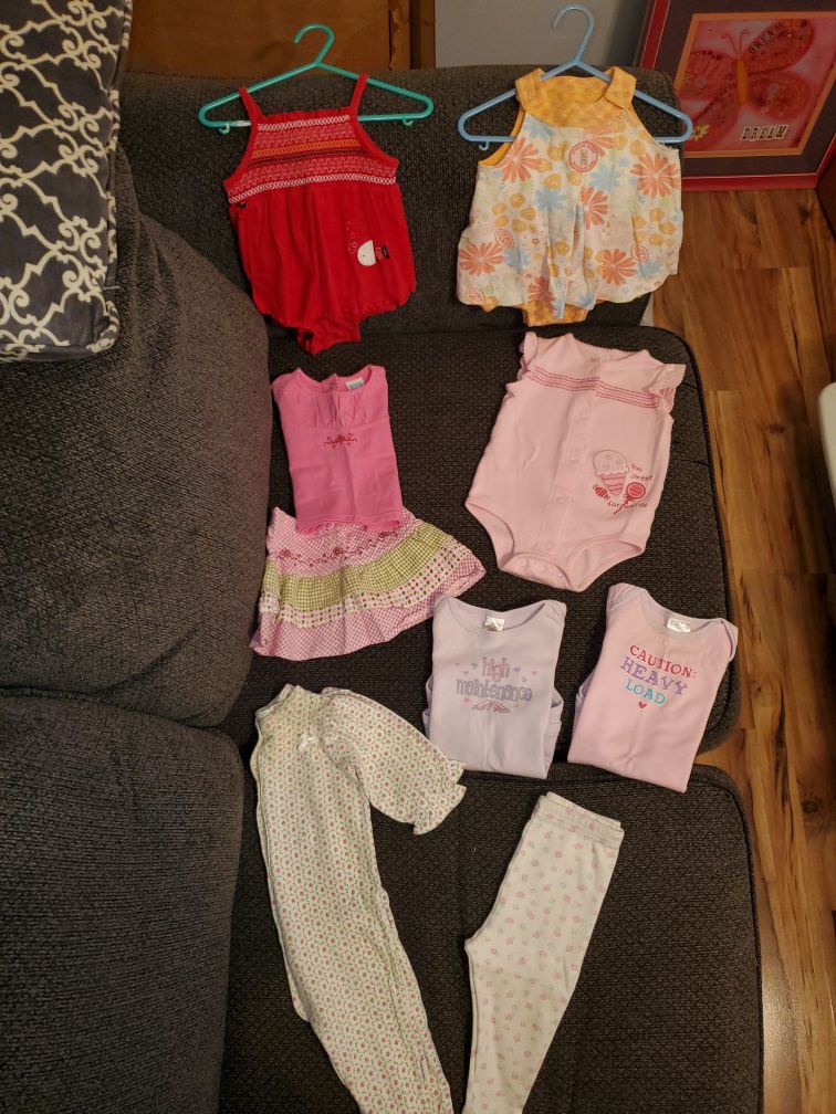Baby Girl Clothes 9 Months