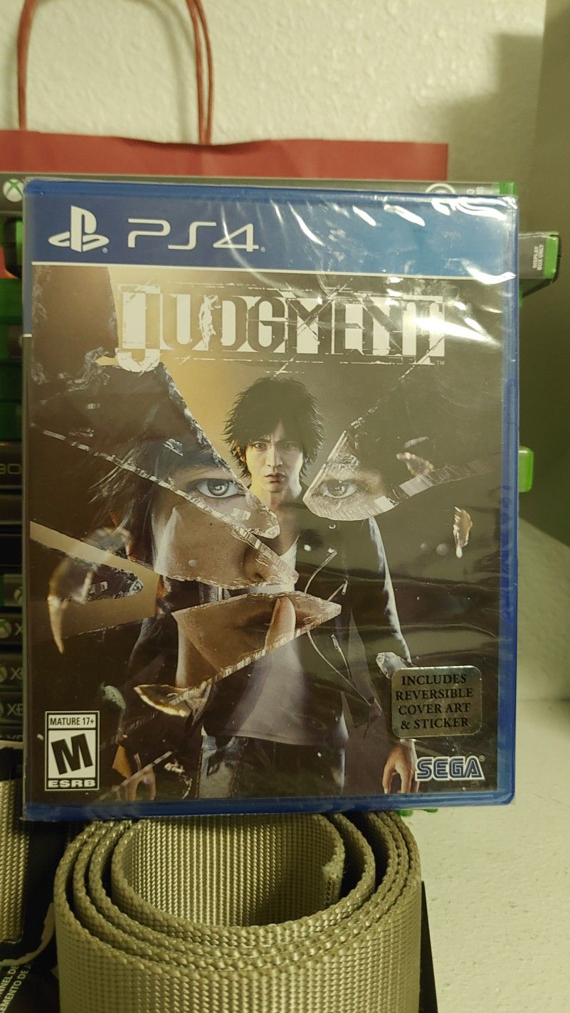 Judgement PS4 Sealed