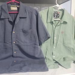 Men's Short Sleeves Tops (L)