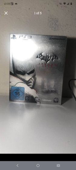 Batman Arkham City game  steelbook rare
