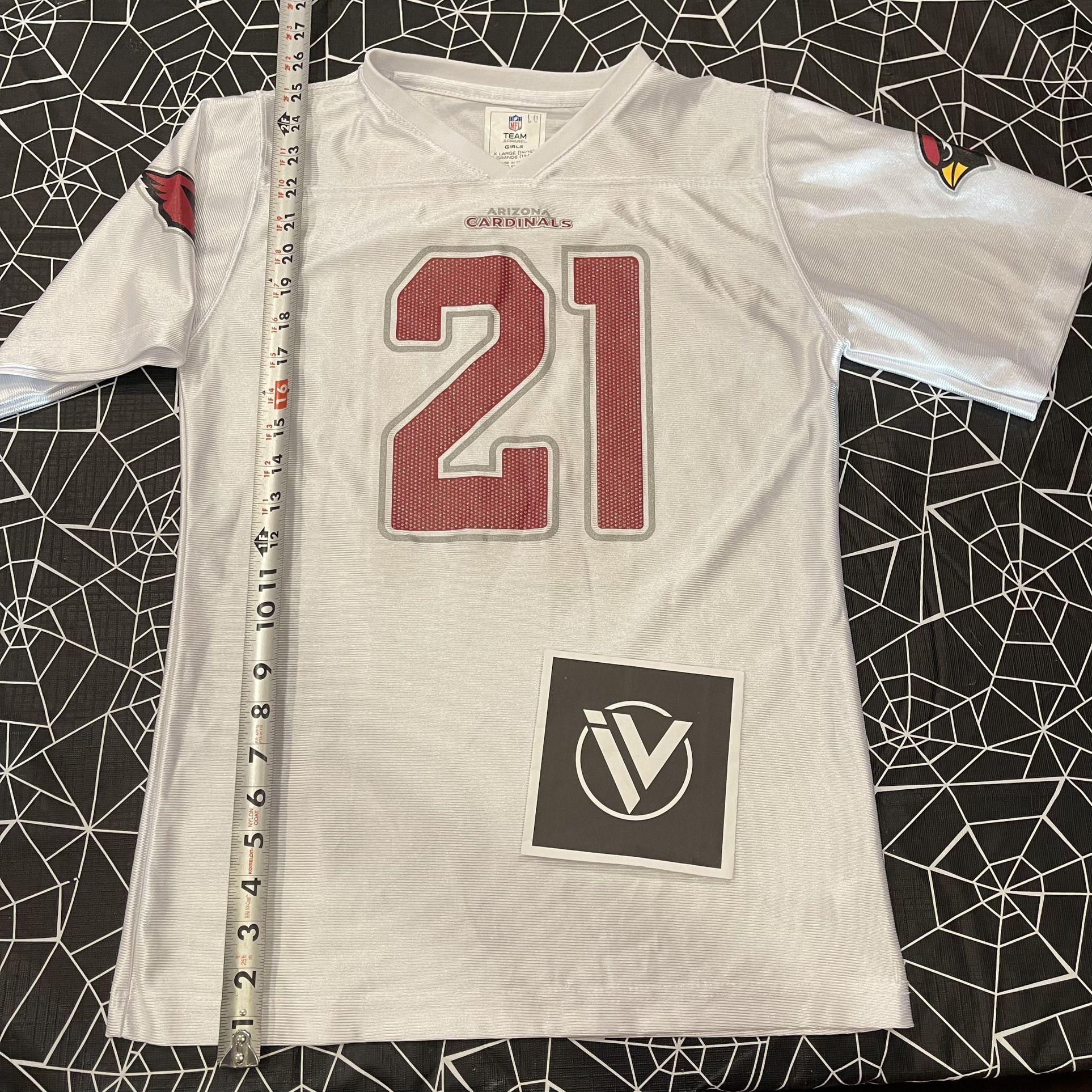 Arizona Cardinals Patrick Peterson Shiny NFL Jersey YOUTH Size XL EUC