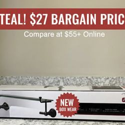 🔥 NEW Delta Porter 18" Glass Shelf & Towel Bar Bronze - $27 (Compare at $55)
