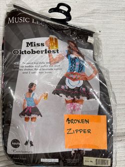 Music Legs Miss Oktoberfest Costume