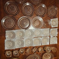 Pink Depression Glassware