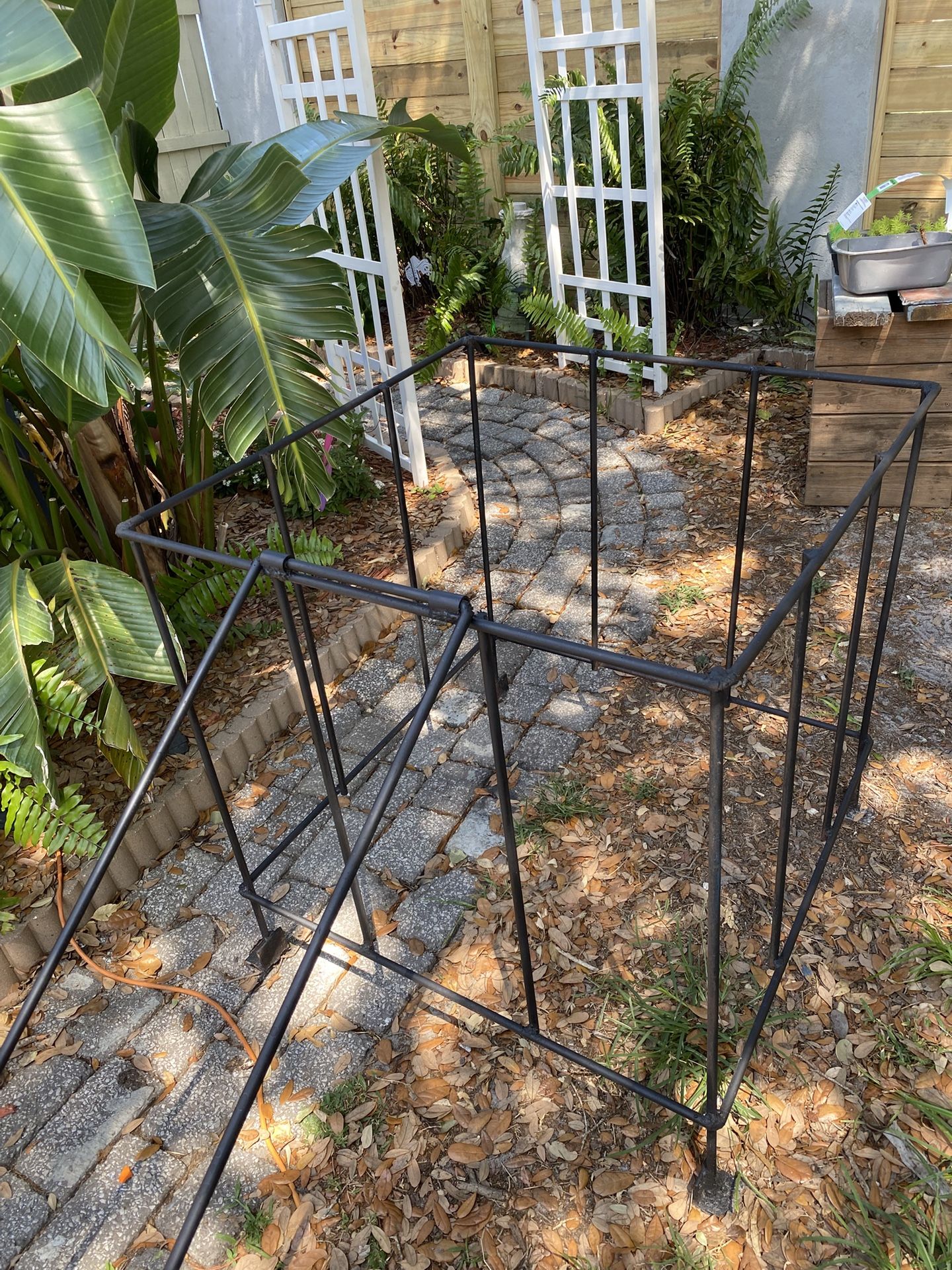 Metal Cage For AC Unit 