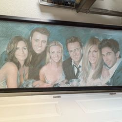5’10 Friends Cast Painting