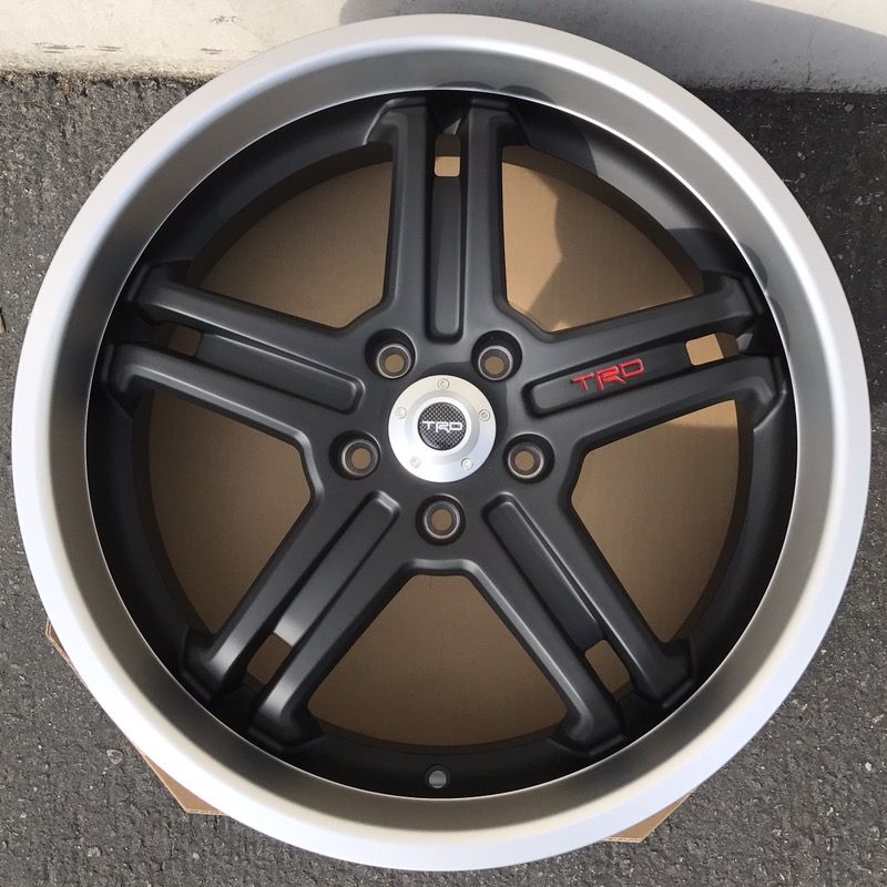 08-15 Scion XB OEM TRD 19" Flat Black wheels 19x8 +48 5x114.3 (4 rims) PTR20-52110 Toyota Camry SE LE Sienna Avalon Scion tC