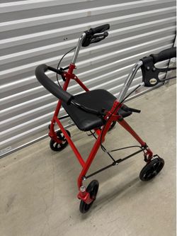 Rollator with seat (Drive brand)