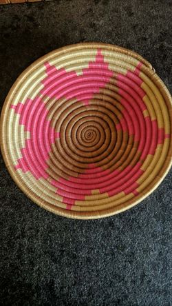 BRAND NEW -African Hand Woven Basket