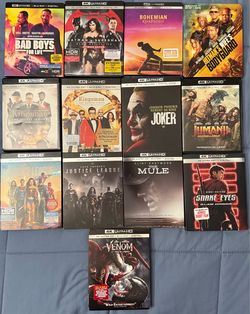 4K Blu Ray Movies
