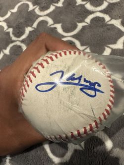 Dodgers Jose Ramos Autograph