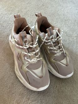 Men's Tan & Beige Sneaker