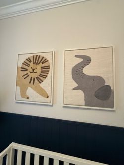 Pottery Barn Nursery Art