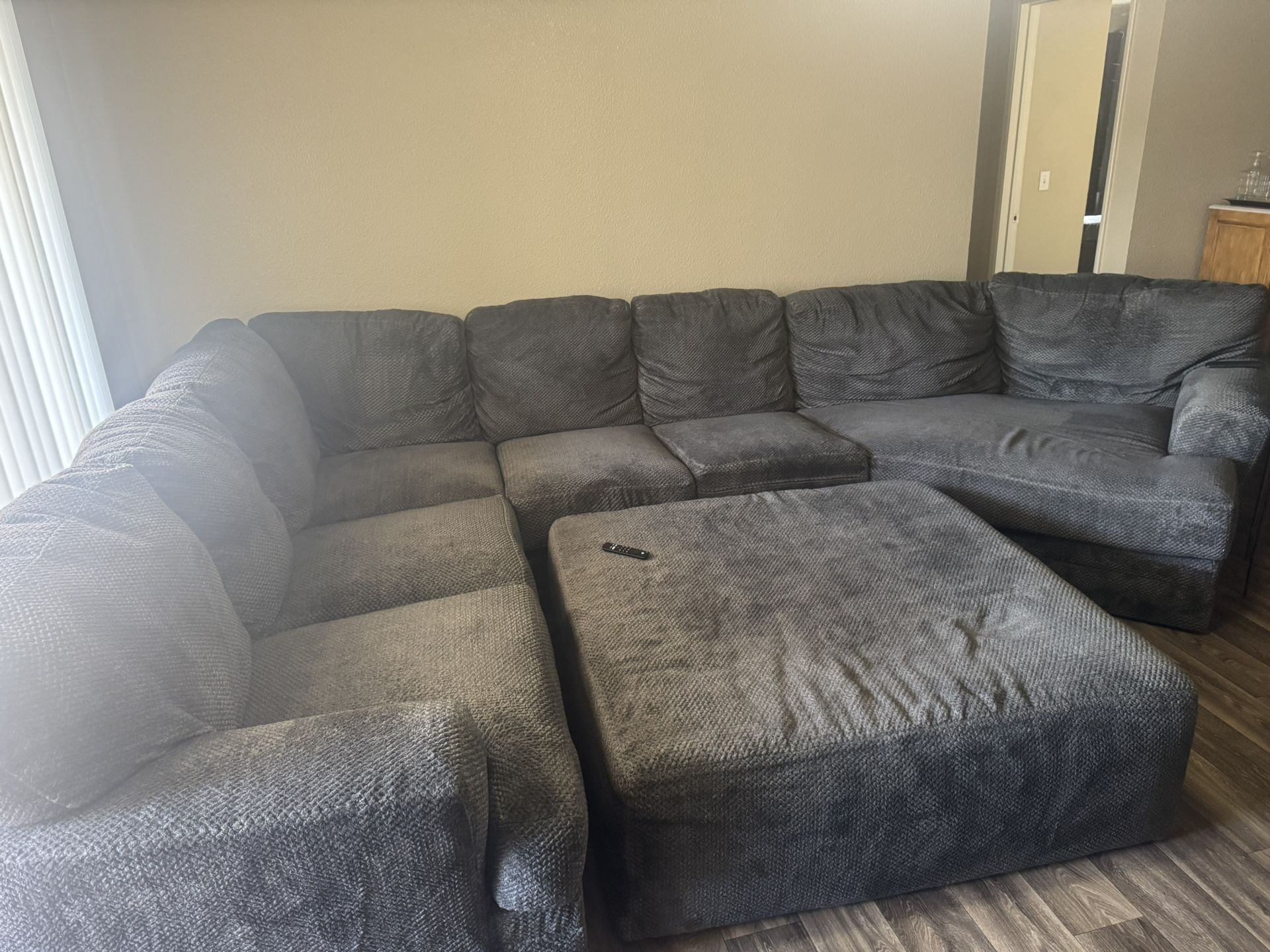 Big Comfy Sectional + Ottoman