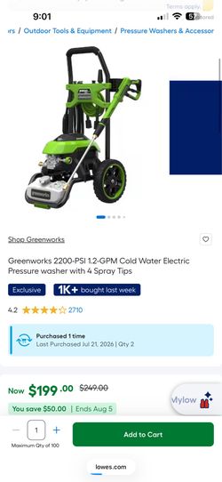 Water pressure
