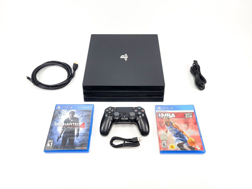 Sony PlayStation 4 Pro 1TB Game Console CUH-7215B Bundle