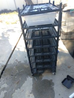 Ve 7 High Rack 41 Quart Tubs