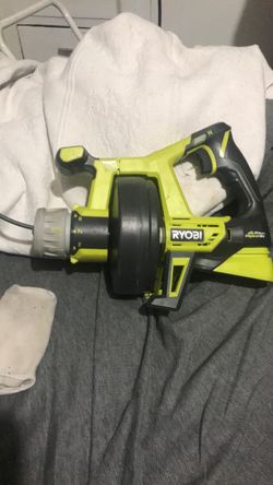 Drain snake cleaner