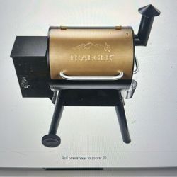 Traeger Pro Series 22 wood pellet grill bronze