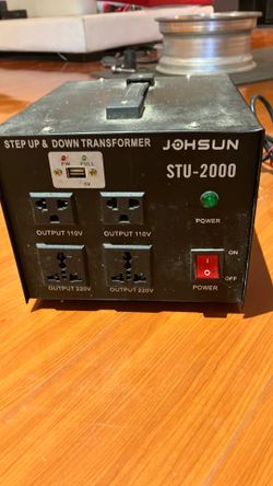 Johsun step up & down transformer.