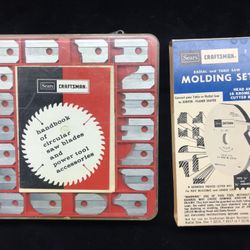 Sears Craftsman Radical & Table Saw, Molding Set