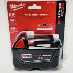 🔥 Milwaukee Genuine 5.0 M18 Battery