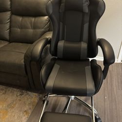 Office Gaming chair (black/grey)