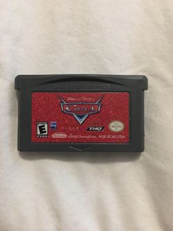 Disney cars Nintendo advance