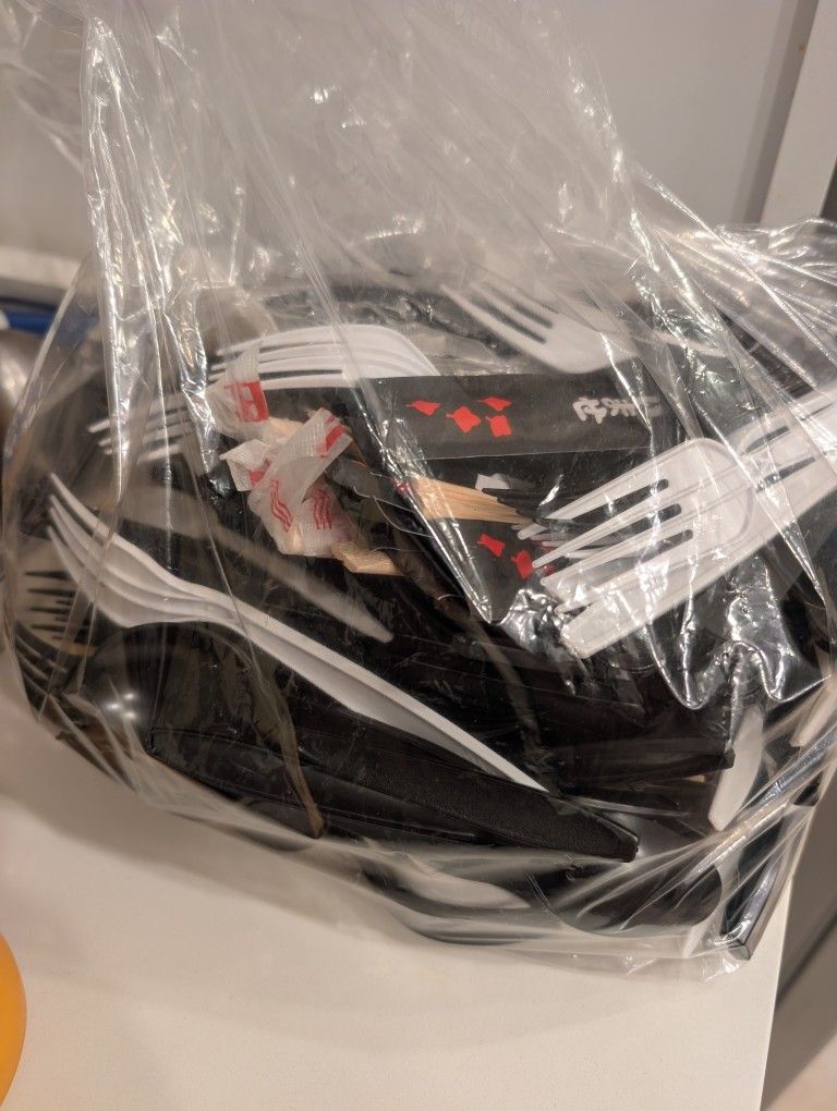 Free Plastic Fork, Spoon, Knife, Chopstick