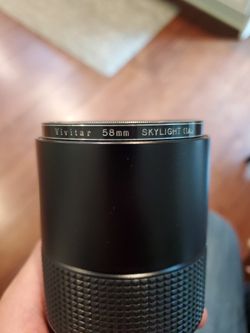 Canon Vivitar Camera Lens