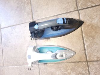 Two Steam Irons Lot