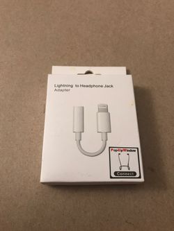 Lightning jack adapter brand new 3