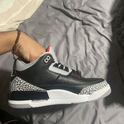 Air Jordan 3 Black Cement 