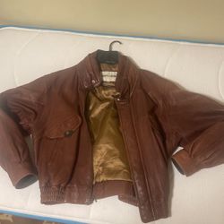 Leather Jacket by Pierre Cardin 