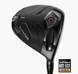 NEW CALLAWAY QUANTUM TRIPLE DIAMOND 9* DRIVER STIFF VENTUS BLACK w/HEADCOVER