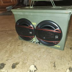 Custom Bluetooth 4in Speaker Ammo Box