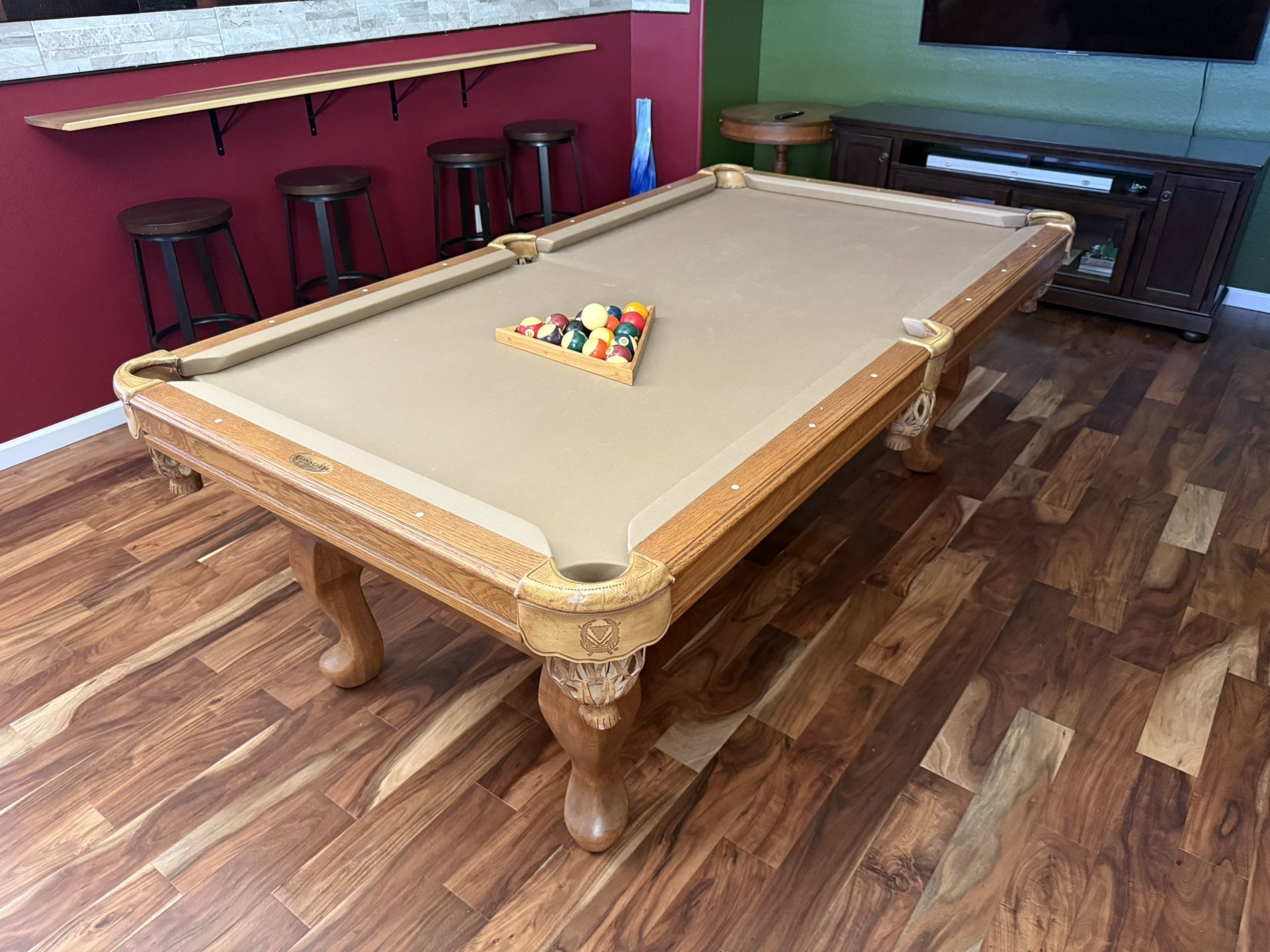 NEED GONE. MAKE OFFER. Connelly Pool Table