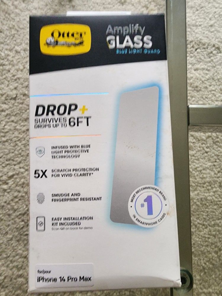 Otter Box Screen Protector Iphone 14 Pro Max Brand New